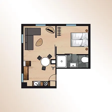 Apartment Besighomes - Blues Besigheim